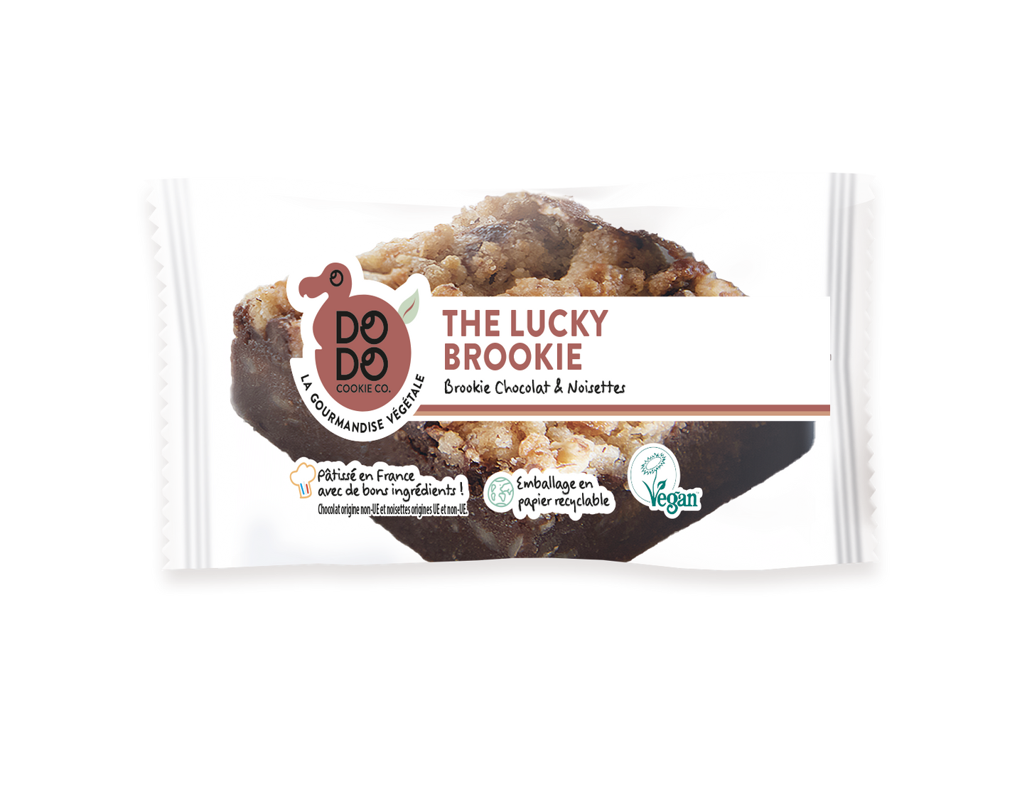 The Lucky Brookie - Brookie Chocolat & Noisettes